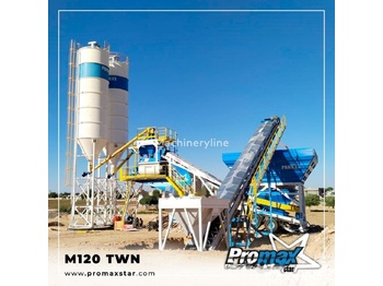Planta de hormigón nuevo Promax Mobile Concrete Batching Plant M120-TWN (120m3/h): foto 3