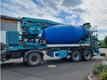 Camión bomba de hormigón De Buf Beton-Mischer 9m³/Sermac 24m Betonpumpe: foto 4