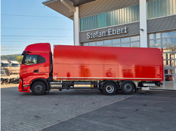 Camión transporte de bebidas Iveco AS260S50Y/FS Schwenkwand LBW 2xAHK CAM Intarder: foto 5