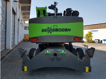 Excavadora de ruedas Sennebogen 817E / nur: 1.374h / 2019 / Sortiergreifer: foto 4