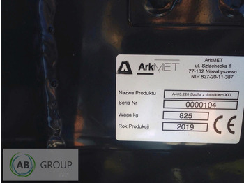 Cazo cargador para Maquinaria agrícola ArkMET silage crocodile bucket  XXL A403.220, 2.2 m: foto 3