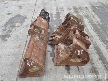 Cazo 48" Ditching, 18", 12", 12", 10" Digging Bucket 30-40mm Pin to suit Mini Excavator: foto 2