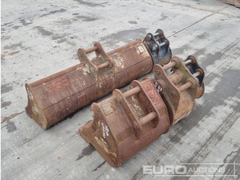 Cazo 48" Ditching, 18", 12", 12", 10" Digging Bucket 30-40mm Pin to suit Mini Excavator: foto 3