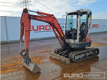 Miniexcavadora KUBOTA U25
