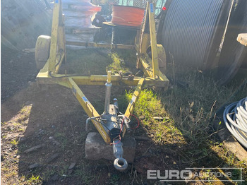 Remolque porta maquinaria Seb International Single Axle Cable Drum Trailer: foto 2