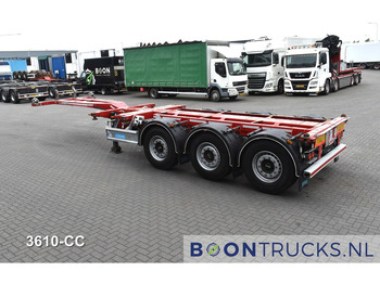 Semirremolque portacontenedore/ Intercambiable D-Tec FLEXITRAILER | 2x20-30-40-45ft HC * 2x LIFT AXLE * 2x EXTENDABLE * DISC BRAKES: foto 3