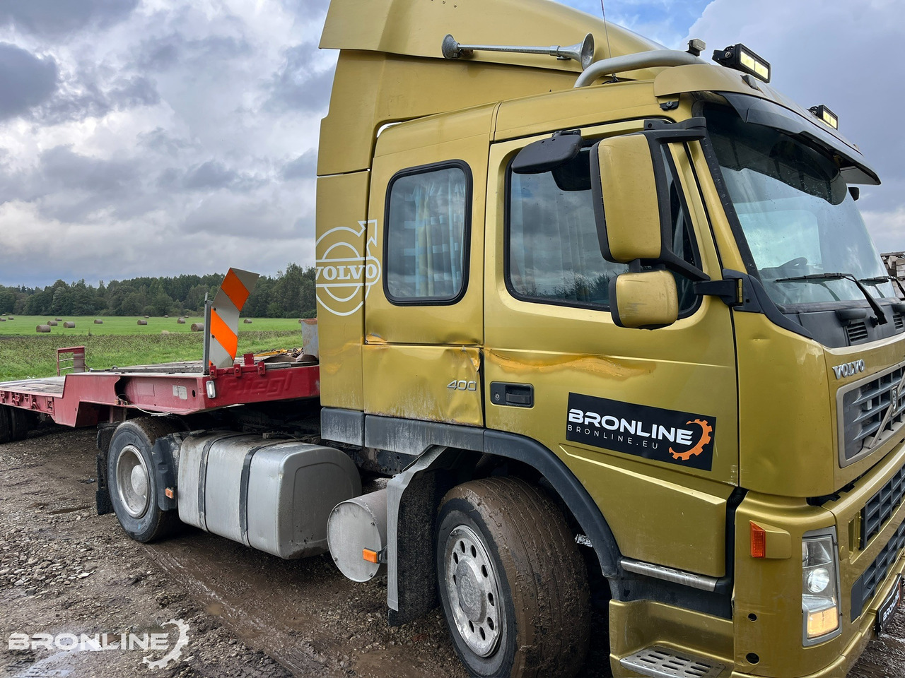 2006 Volvo FM400 + 2000 FLIEGL SZS 280 Flatbed - Cabeza tractora: foto 5 2006 Volvo FM400 + 2000 FLIEGL SZS 280 Flatbed - Cabeza tractora: foto 5