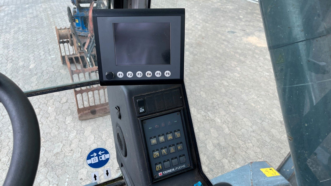Manipulador de materiales Fuchs TeRex MHL 320 D Umschlagbagger Greifer Pratzen: foto 8