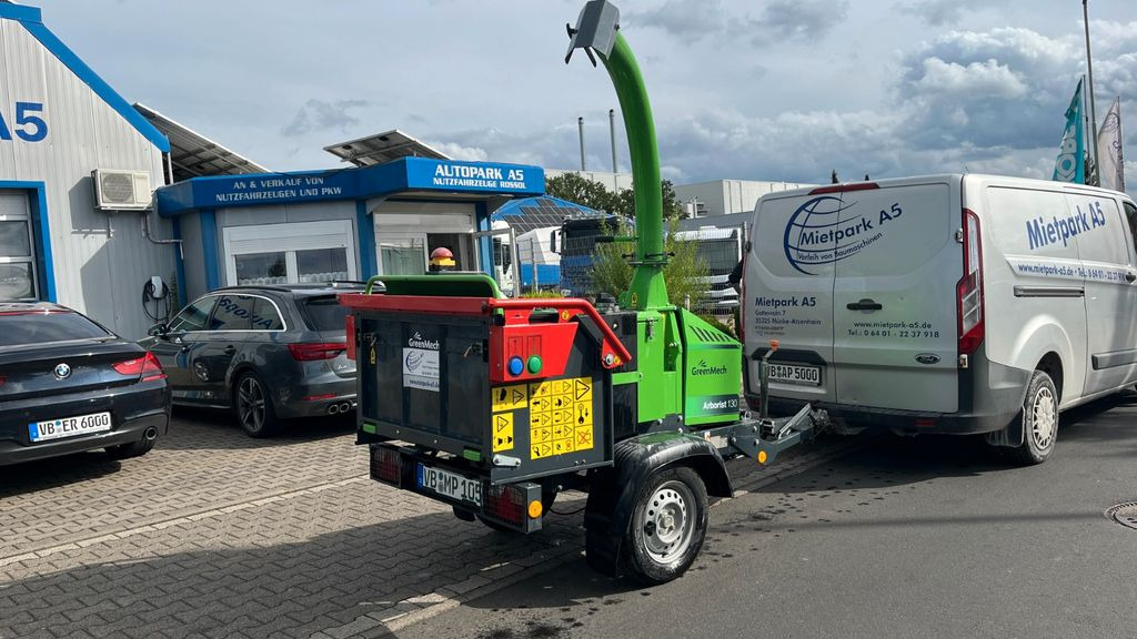 GreenMech Arborist 130 Häcksler Holz - Remolque: foto 2 GreenMech Arborist 130 Häcksler Holz - Remolque: foto 2