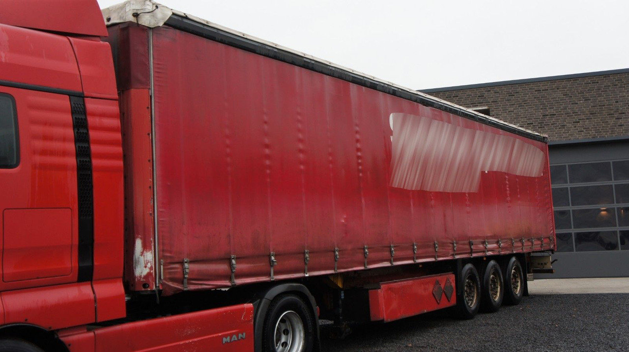 Schmitz Cargobull S01 Pritsche + Plane SAF-Achsen - Semirremolque lona: foto 2 Schmitz Cargobull S01 Pritsche + Plane SAF-Achsen - Semirremolque lona: foto 2