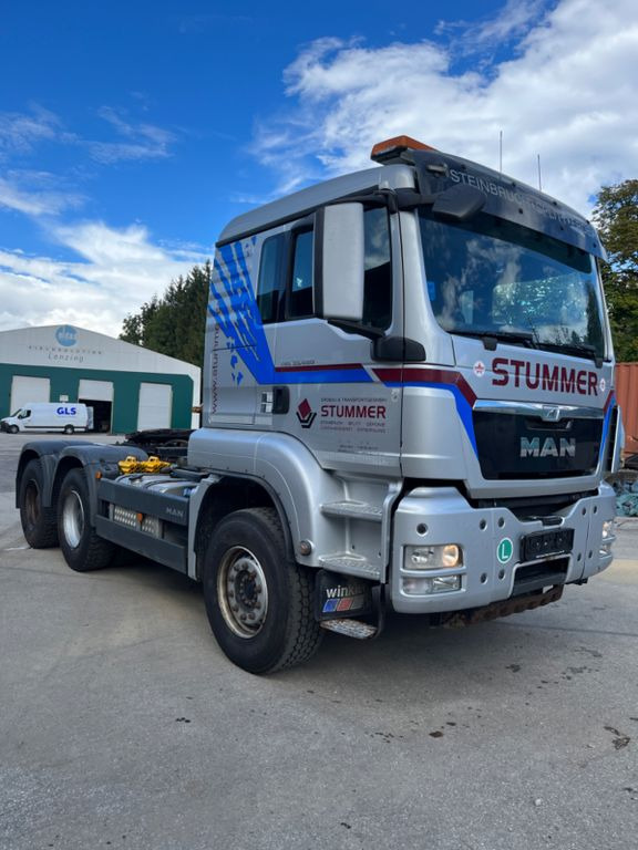 MAN TGS 33.480 6x4 Wechselsystem - Camión volquete: foto 2 MAN TGS 33.480 6x4 Wechselsystem - Camión volquete: foto 2