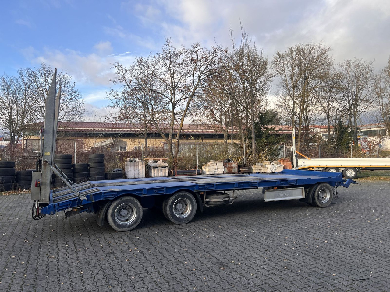 Remolque góndola rebajadas 3 Achs Tiefladeranhänger: foto 1