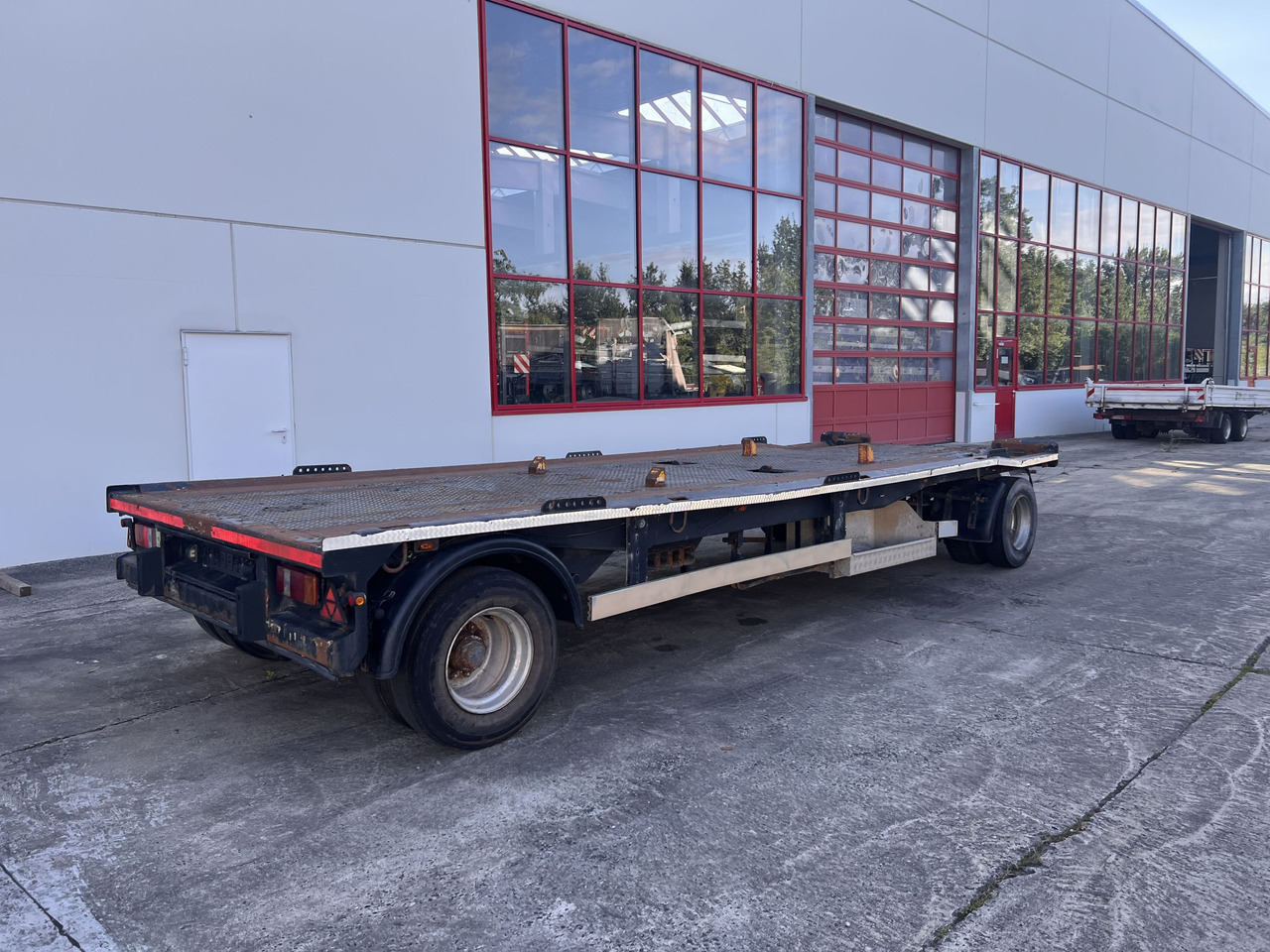 Dinkel DAC 18000 2 Achs Kombi- Anhänger für Abroll- oder Absetzmulden oder Tieflader - Remolque portacontenedore/ Intercambiable: foto 5 Dinkel DAC 18000 2 Achs Kombi- Anhänger für Abroll- oder Absetzmulden oder Tieflader - Remolque portacontenedore/ Intercambiable: foto 5