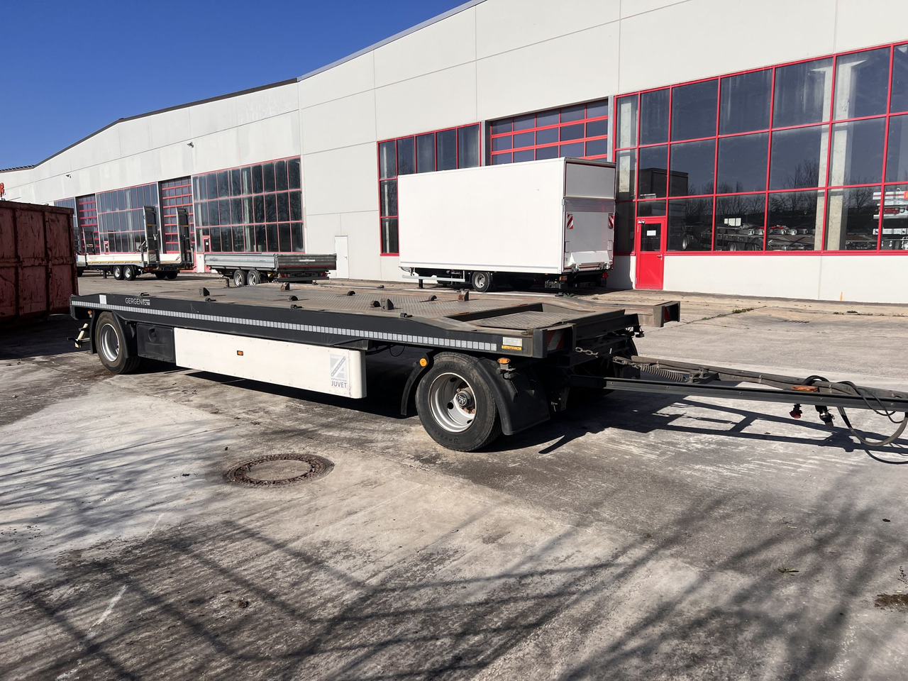 Gergen TBCA 18H 2 Achs Kombianhänger- Tieflader - Remolque portacontenedore/ Intercambiable: foto 3 Gergen TBCA 18H 2 Achs Kombianhänger- Tieflader - Remolque portacontenedore/ Intercambiable: foto 3