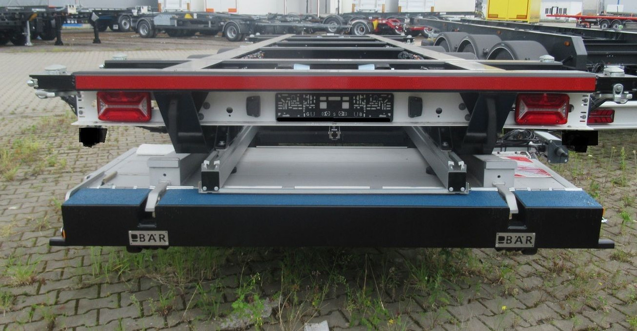 Möslein BDF Tandem- BDF- Wechselanhänger mit Ladebordwand - Remolque portacontenedore/ Intercambiable: foto 2 Möslein BDF Tandem- BDF- Wechselanhänger mit Ladebordwand - Remolque portacontenedore/ Intercambiable: foto 2