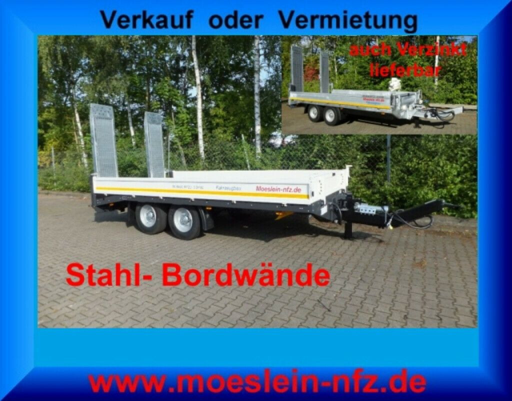 Möslein Neuer Tandemtieflader - Remolque góndola rebajadas: foto 2 Möslein Neuer Tandemtieflader - Remolque góndola rebajadas: foto 2
