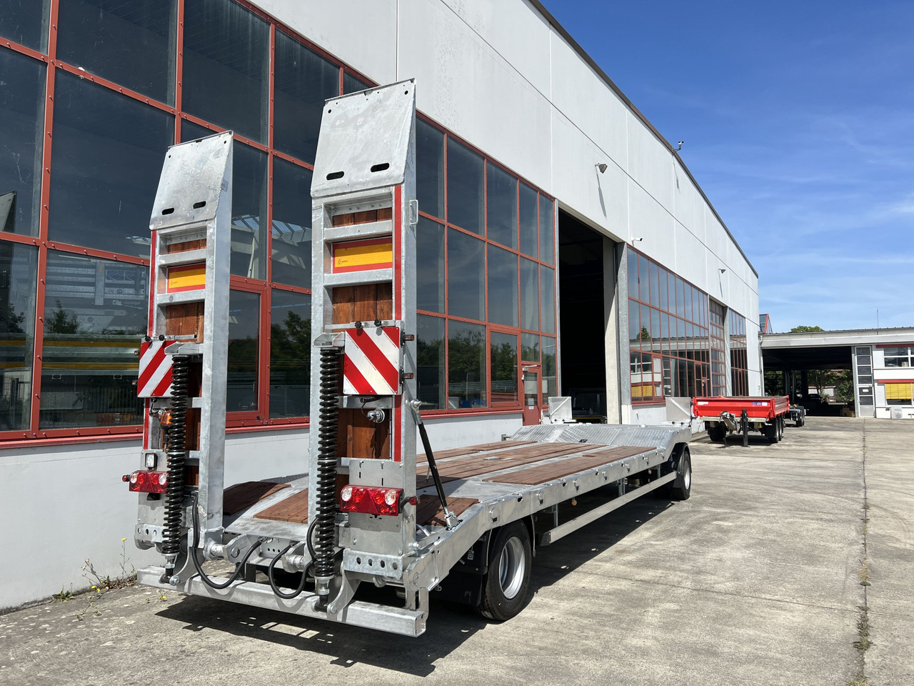 Möslein T 2 Schwebheim Neuer 2 Achs Tieflader- Anhänger, Verbreiterung - Remolque góndola rebajadas: foto 5 Möslein T 2 Schwebheim Neuer 2 Achs Tieflader- Anhänger, Verbreiterung - Remolque góndola rebajadas: foto 5