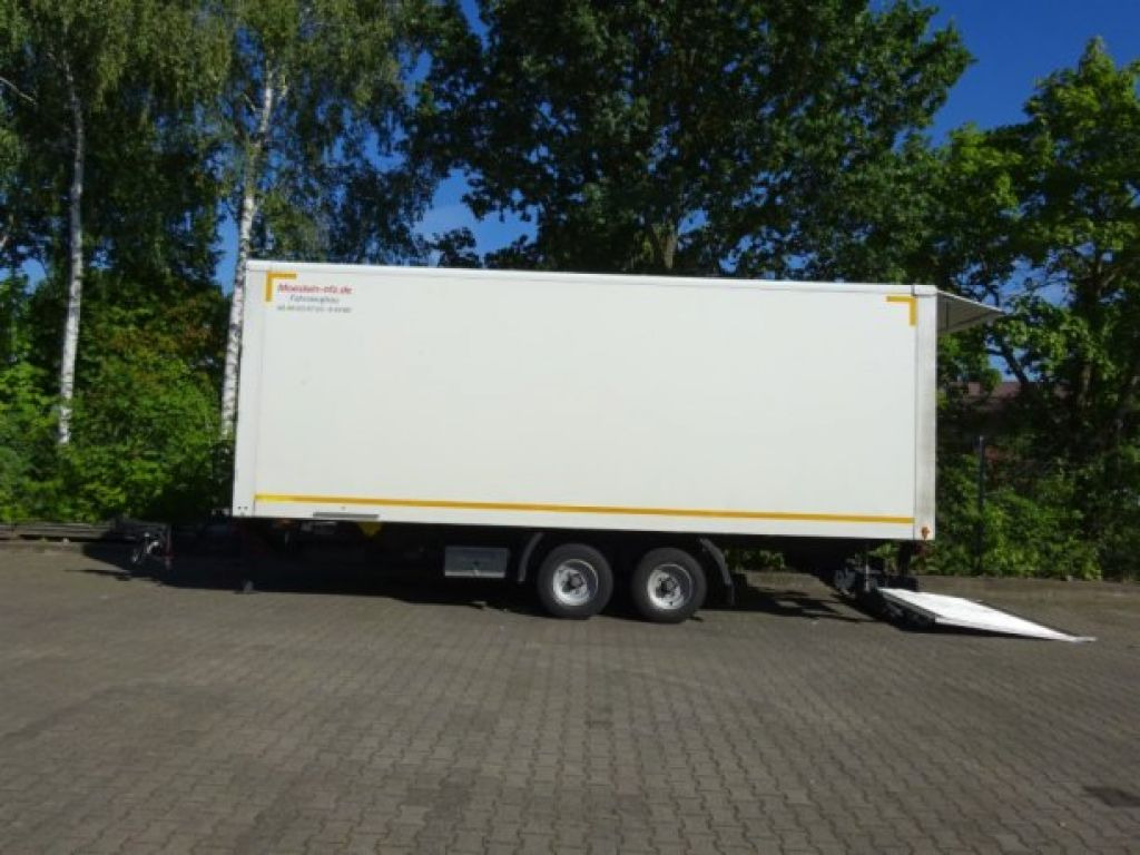 Möslein TKO 105 Schwebheim Tandemkoffer, Ladebordwand + Durchladbar - Remolque caja cerrada: foto 2 Möslein TKO 105 Schwebheim Tandemkoffer, Ladebordwand + Durchladbar - Remolque caja cerrada: foto 2