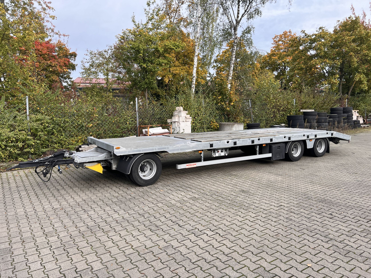 Möslein TO 3 F Schwebheim 3 Achs Tiefladeranhänger - Remolque góndola rebajadas: foto 2 Möslein TO 3 F Schwebheim 3 Achs Tiefladeranhänger - Remolque góndola rebajadas: foto 2