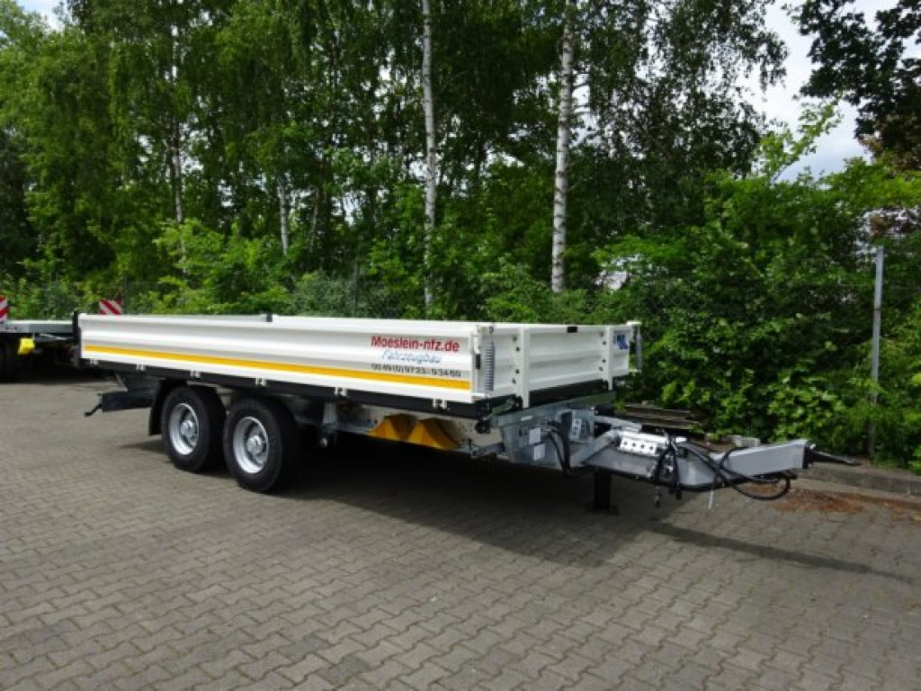 Remolque volquete nuevo Möslein TTD 11 Weiß  neuer Tandem 3- Seitenkipper Tieflader-- Neufahrzeug --: foto 10