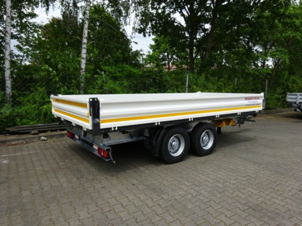 Remolque volquete nuevo Möslein TTD 11 Weiß  neuer Tandem 3- Seitenkipper Tieflader-- Neufahrzeug --: foto 13