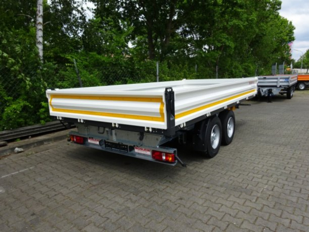 Remolque volquete nuevo Möslein TTD 11 Weiß  neuer Tandem 3- Seitenkipper Tieflader-- Neufahrzeug --: foto 12