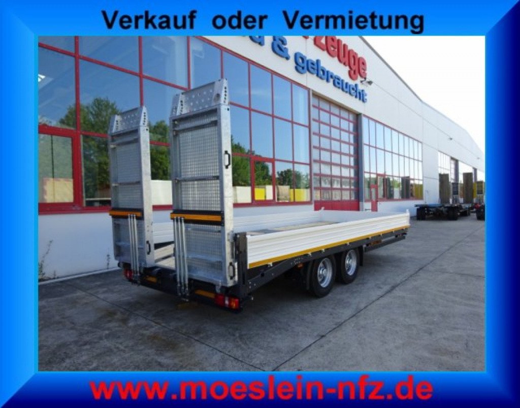 Möslein TTT 11-6,2 BR Weiß Tandemtieflader mit breiten RampenNeufahrzeug - Remolque góndola rebajadas: foto 2 Möslein TTT 11-6,2 BR Weiß Tandemtieflader mit breiten RampenNeufahrzeug - Remolque góndola rebajadas: foto 2