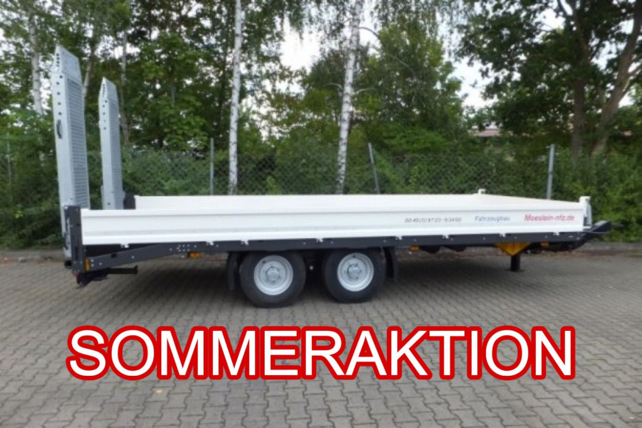 Möslein TTT 11-6,2 BR Weiß Tandemtieflader mit breiten RampenNeufahrzeug - Remolque góndola rebajadas: foto 1 Möslein TTT 11-6,2 BR Weiß Tandemtieflader mit breiten RampenNeufahrzeug - Remolque góndola rebajadas: foto 1
