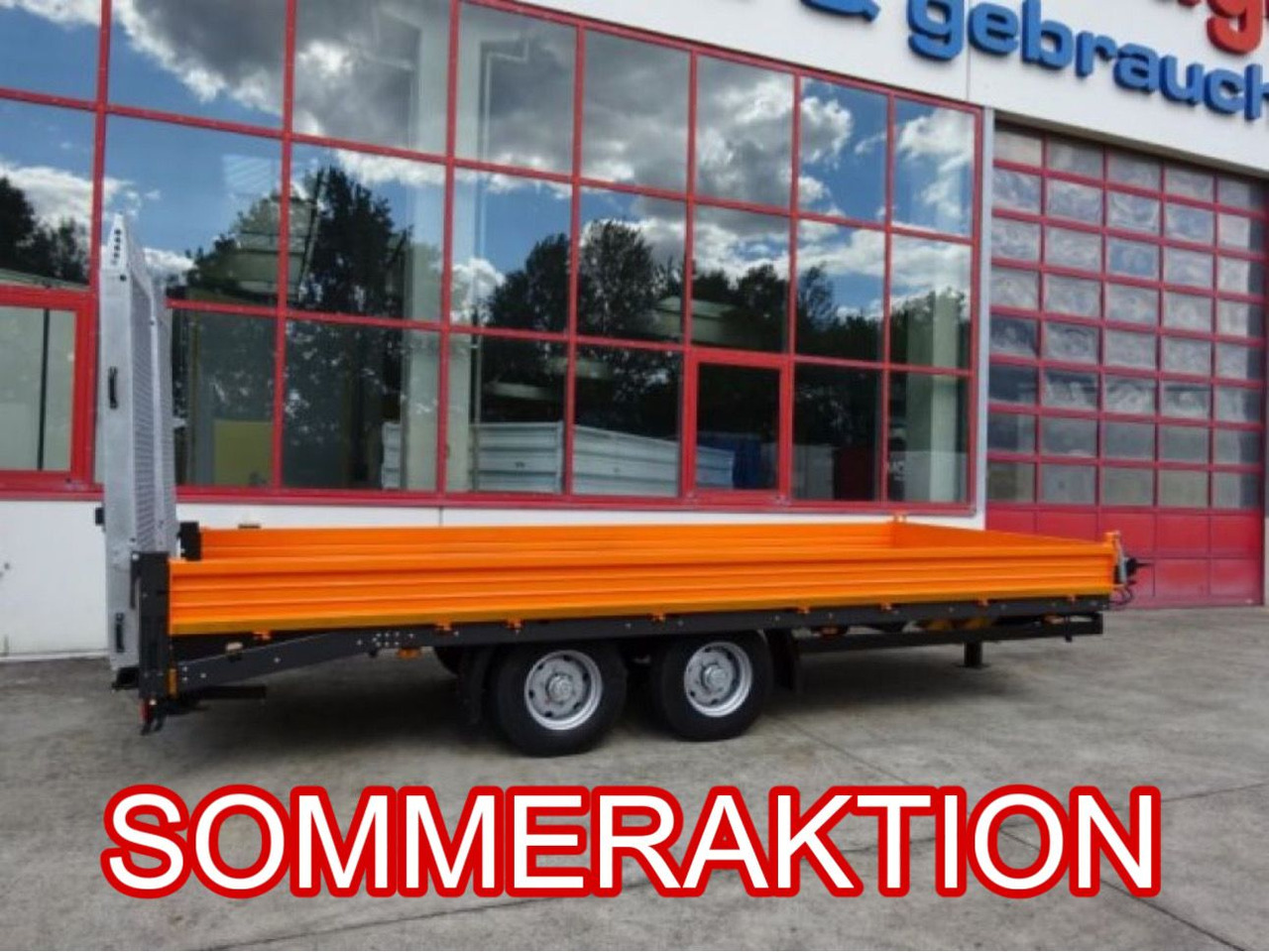 Möslein TTT-11 6,20 Orange Neuer Tandemtieflader - Remolque góndola rebajadas: foto 1 Möslein TTT-11 6,20 Orange Neuer Tandemtieflader - Remolque góndola rebajadas: foto 1