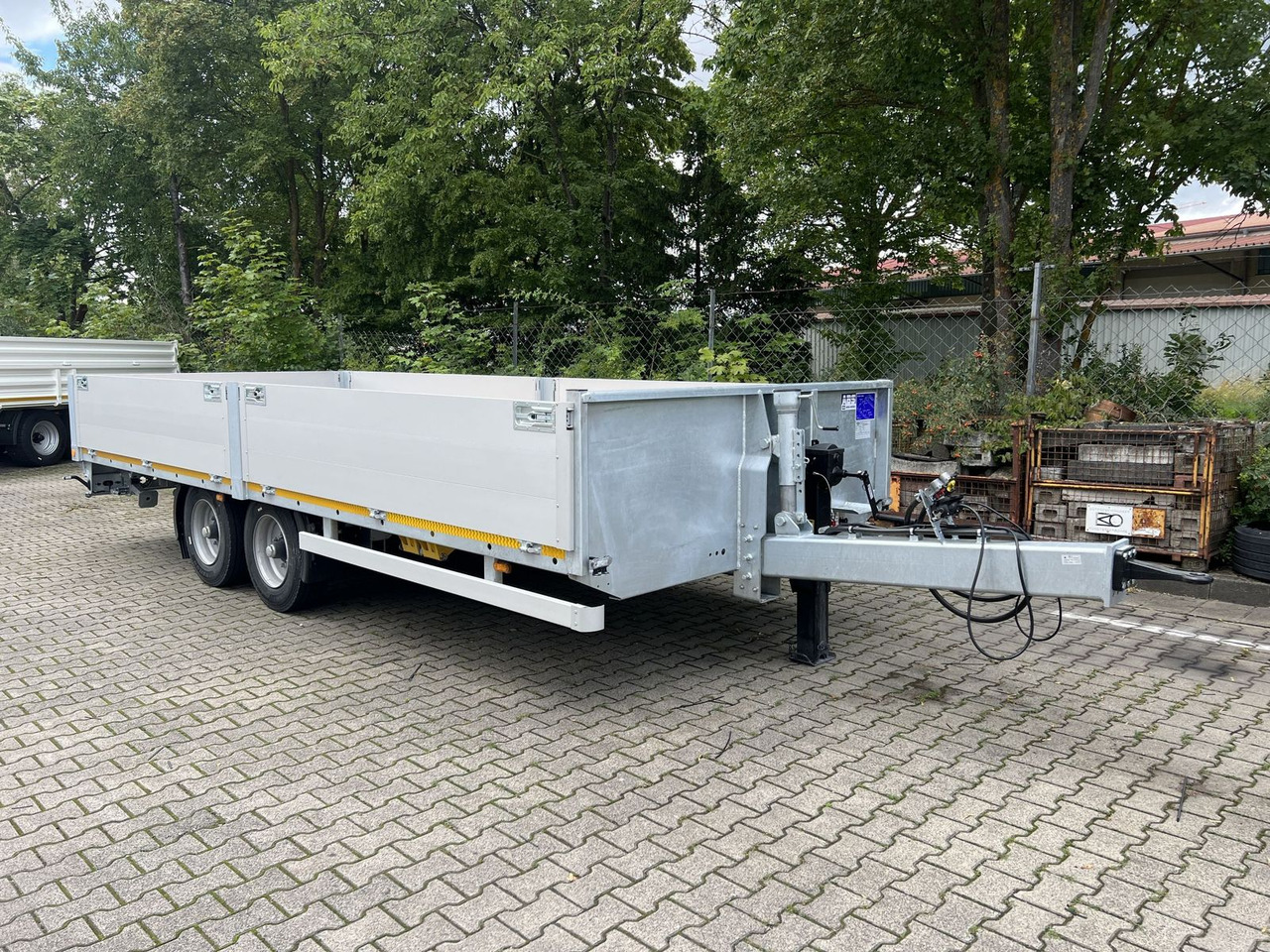 Möslein Tandem- Pritschenanhänger- Tieflader - Remolque plataforma/ Caja abierta: foto 3 Möslein Tandem- Pritschenanhänger- Tieflader - Remolque plataforma/ Caja abierta: foto 3