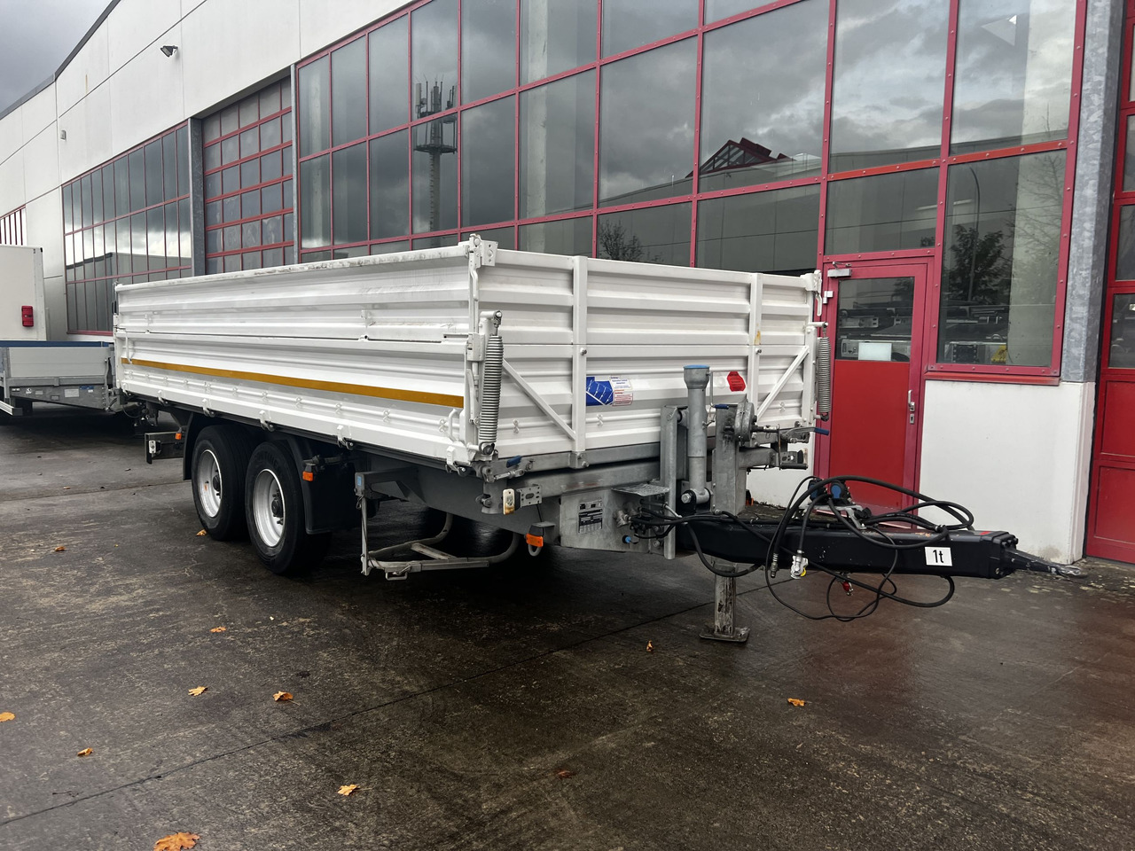 Schmid Fahrzeugbau DK 135 AR 13,5 t Tandemkipper mit Aufsatzbordwänden - Remolque volquete: foto 5 Schmid Fahrzeugbau DK 135 AR 13,5 t Tandemkipper mit Aufsatzbordwänden - Remolque volquete: foto 5