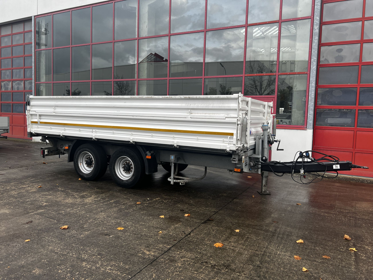 Schmid Fahrzeugbau DK 135 AR 13,5 t Tandemkipper mit Aufsatzbordwänden - Remolque volquete: foto 3 Schmid Fahrzeugbau DK 135 AR 13,5 t Tandemkipper mit Aufsatzbordwänden - Remolque volquete: foto 3