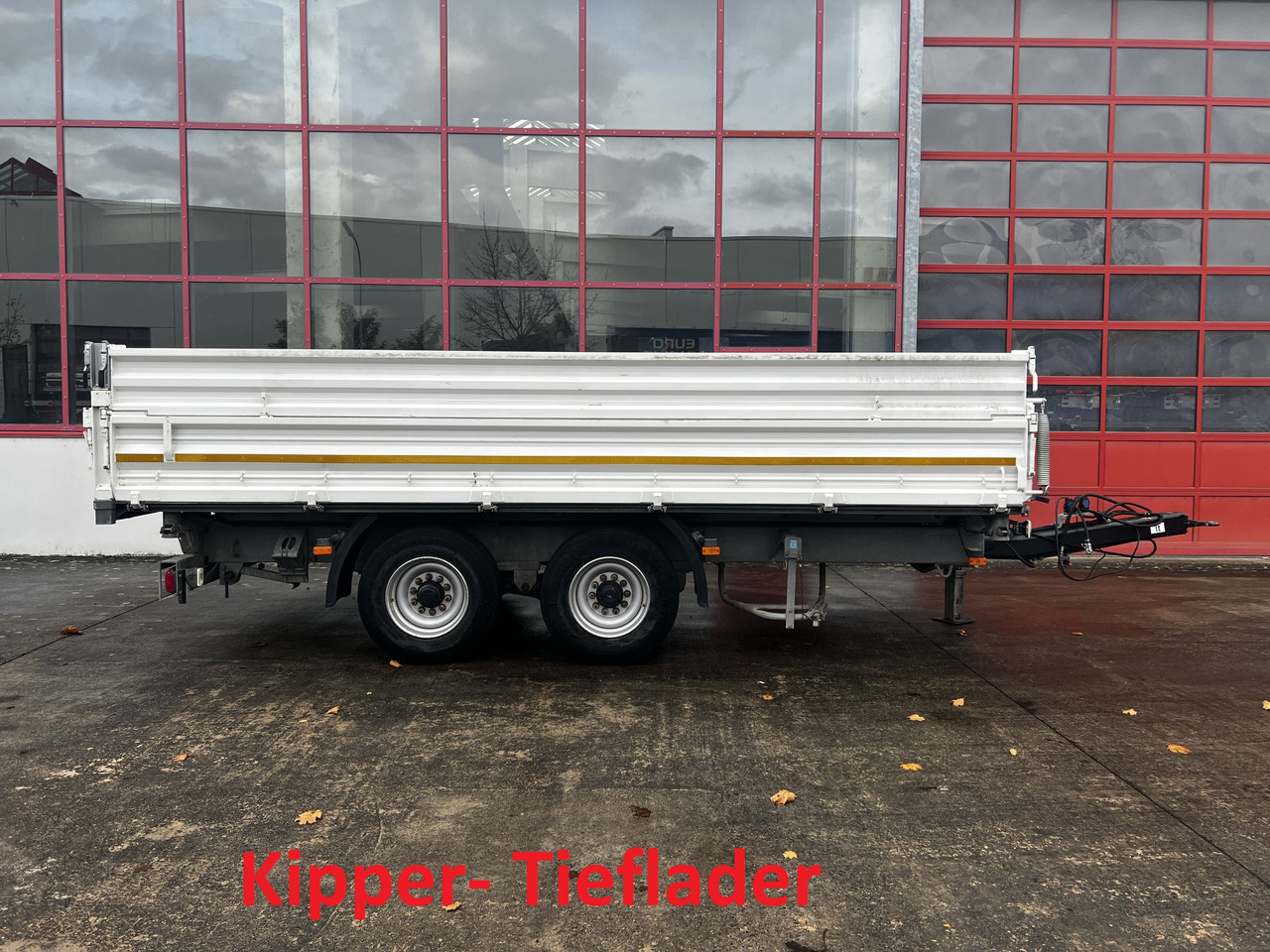 Schmid Fahrzeugbau DK 135 AR 13,5 t Tandemkipper mit Aufsatzbordwänden - Remolque volquete: foto 1 Schmid Fahrzeugbau DK 135 AR 13,5 t Tandemkipper mit Aufsatzbordwänden - Remolque volquete: foto 1