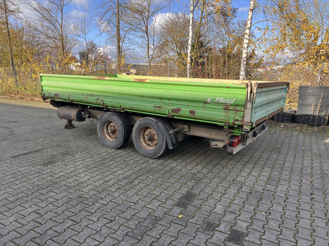 TK  Tandemkipper- Tieflader - Remolque volquete: foto 3 TK  Tandemkipper- Tieflader - Remolque volquete: foto 3