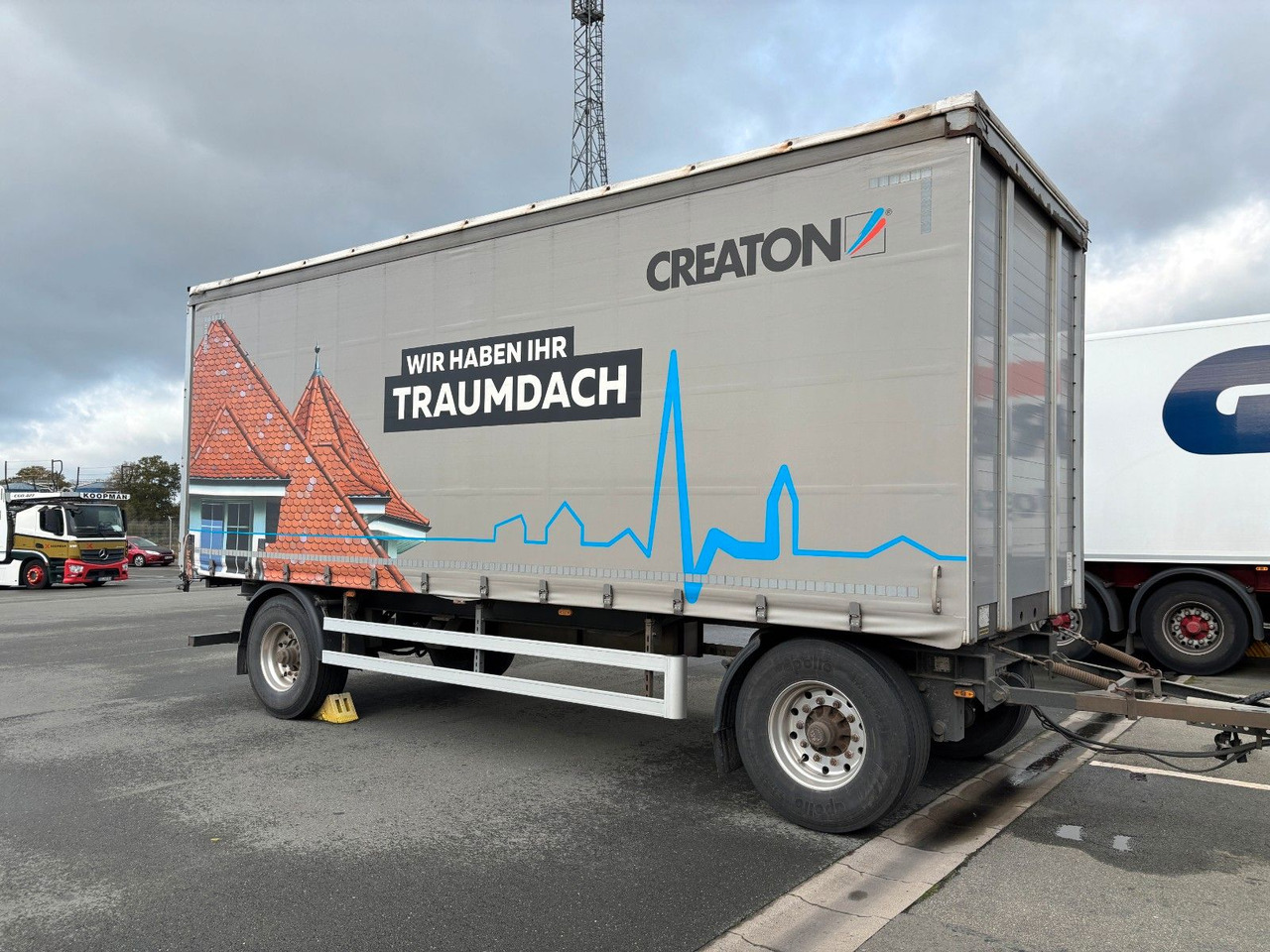 AZP18 Plane + Staplerhalterung - Remolque con toldo: foto 5 AZP18 Plane + Staplerhalterung - Remolque con toldo: foto 5