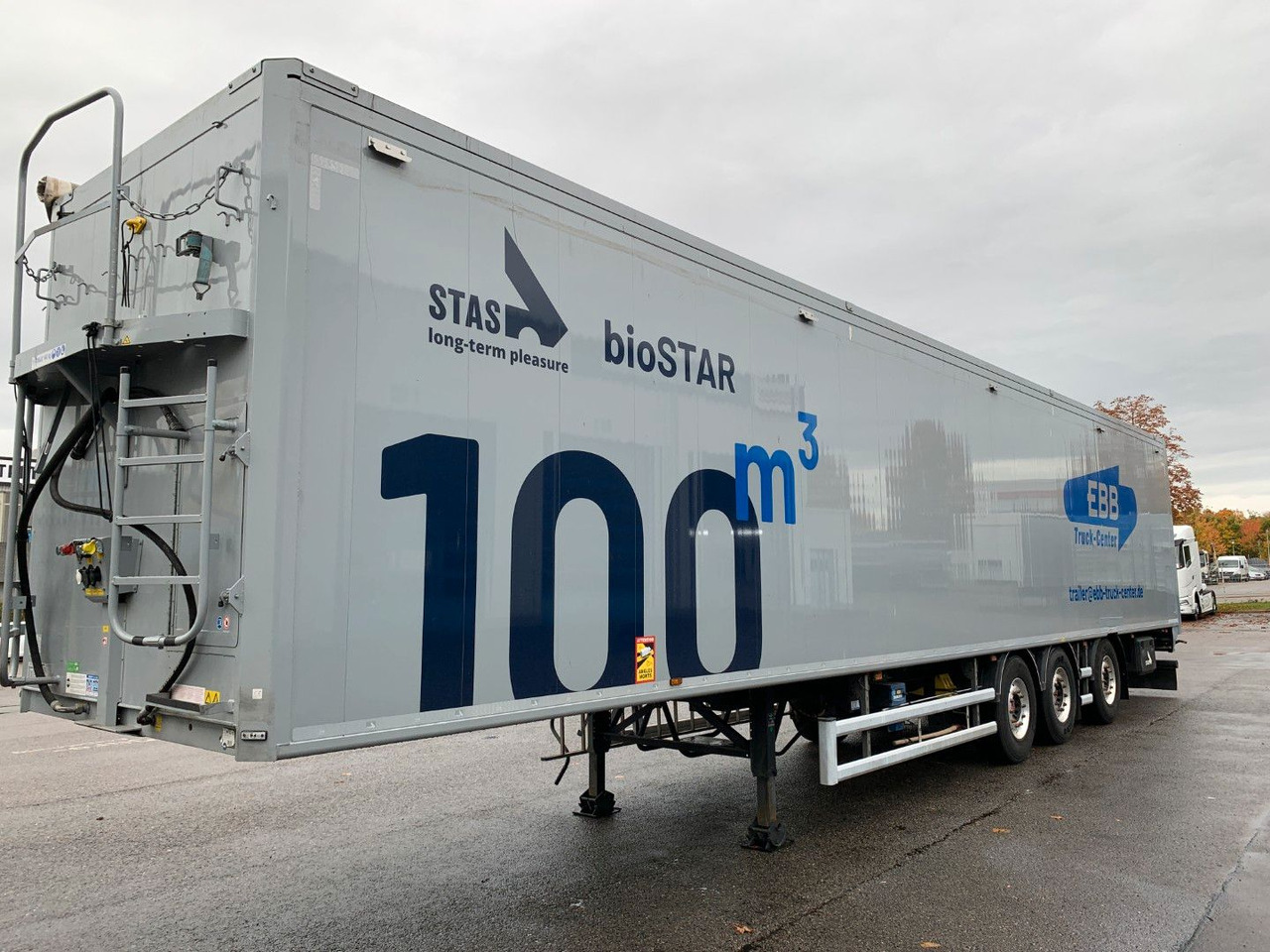Stas bioSTAR ca 100 cbm 14,9 m Innenlänge - Semirremolque piso movil: foto 1 Stas bioSTAR ca 100 cbm 14,9 m Innenlänge - Semirremolque piso movil: foto 1
