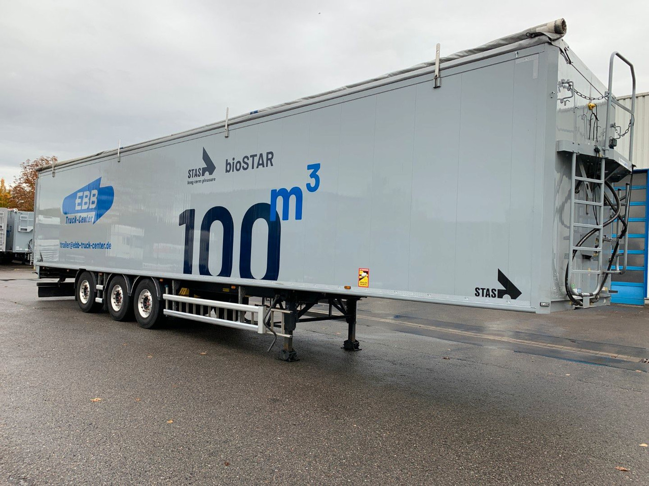 Stas bioSTAR ca 100 cbm 14,9 m Innenlänge - Semirremolque piso movil: foto 2 Stas bioSTAR ca 100 cbm 14,9 m Innenlänge - Semirremolque piso movil: foto 2