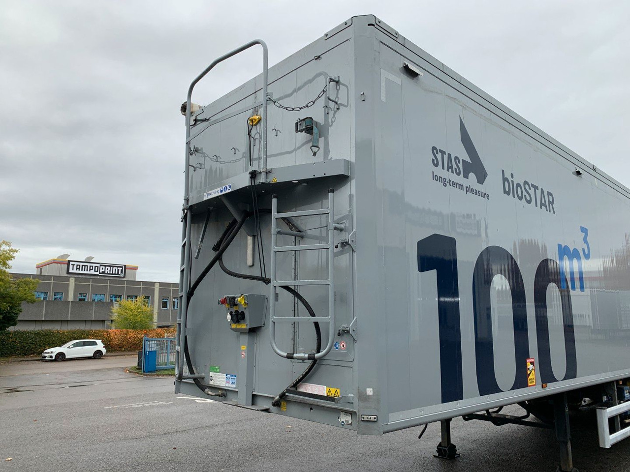 Stas bioSTAR ca 100 cbm 14,9 m Innenlänge - Semirremolque piso movil: foto 3 Stas bioSTAR ca 100 cbm 14,9 m Innenlänge - Semirremolque piso movil: foto 3
