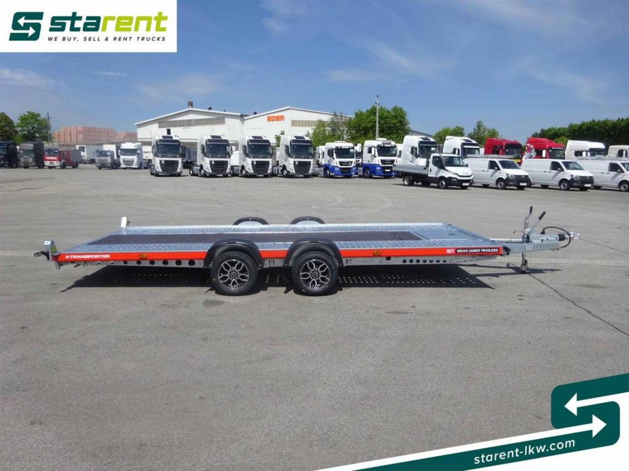 Brian James Trailers A-Transporter, Rampen, Alufelgen - Remolque portavehículos: foto 4 Brian James Trailers A-Transporter, Rampen, Alufelgen - Remolque portavehículos: foto 4
