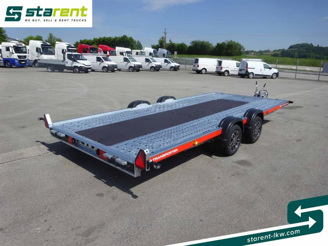 Brian James Trailers A-Transporter, Rampen, Alufelgen - Remolque portavehículos: foto 5 Brian James Trailers A-Transporter, Rampen, Alufelgen - Remolque portavehículos: foto 5