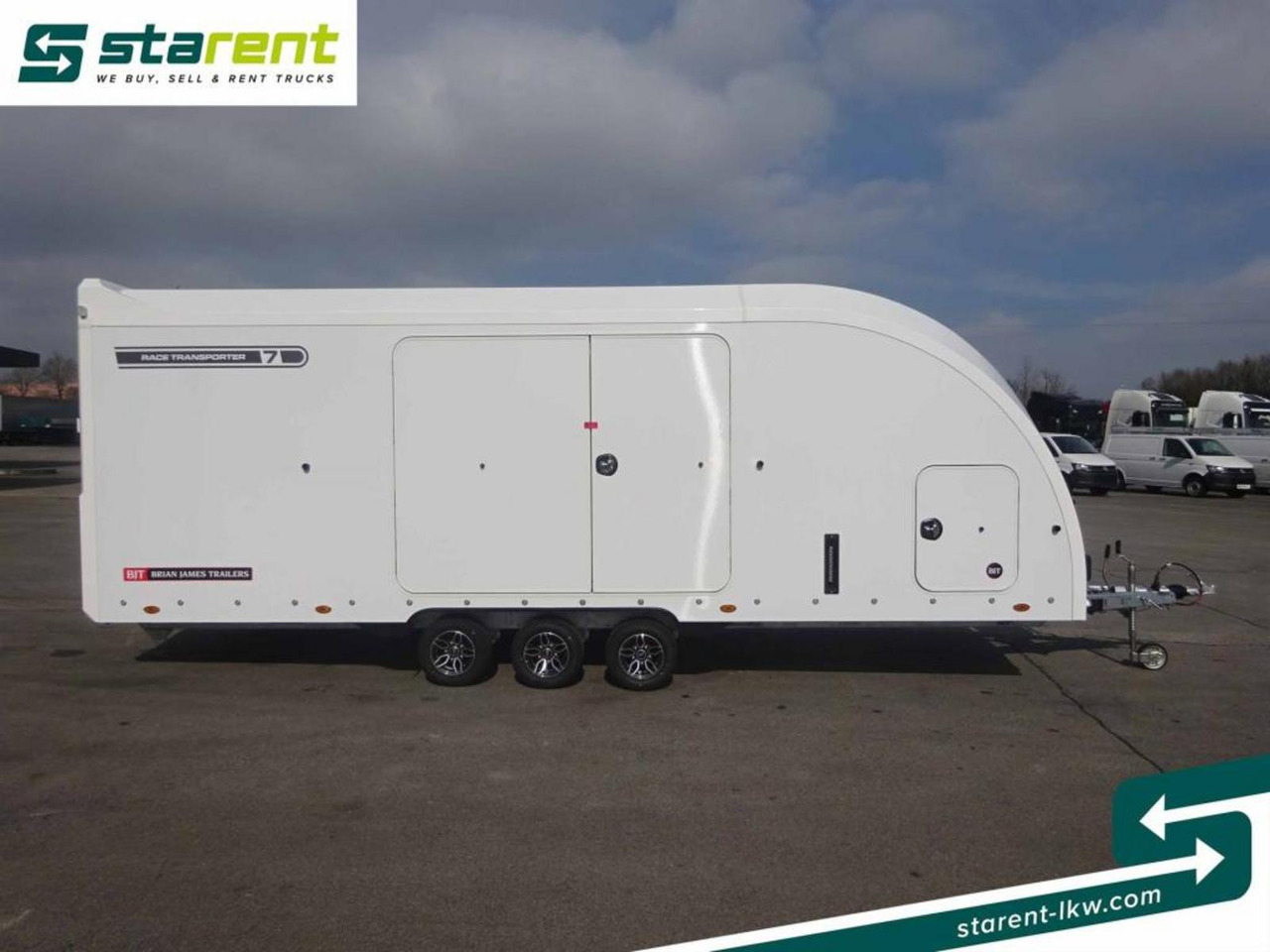 Brian James Trailers Race Transporter 7, Seilwinde, elektrische Klappe - Remolque portavehículos: foto 4 Brian James Trailers Race Transporter 7, Seilwinde, elektrische Klappe - Remolque portavehículos: foto 4