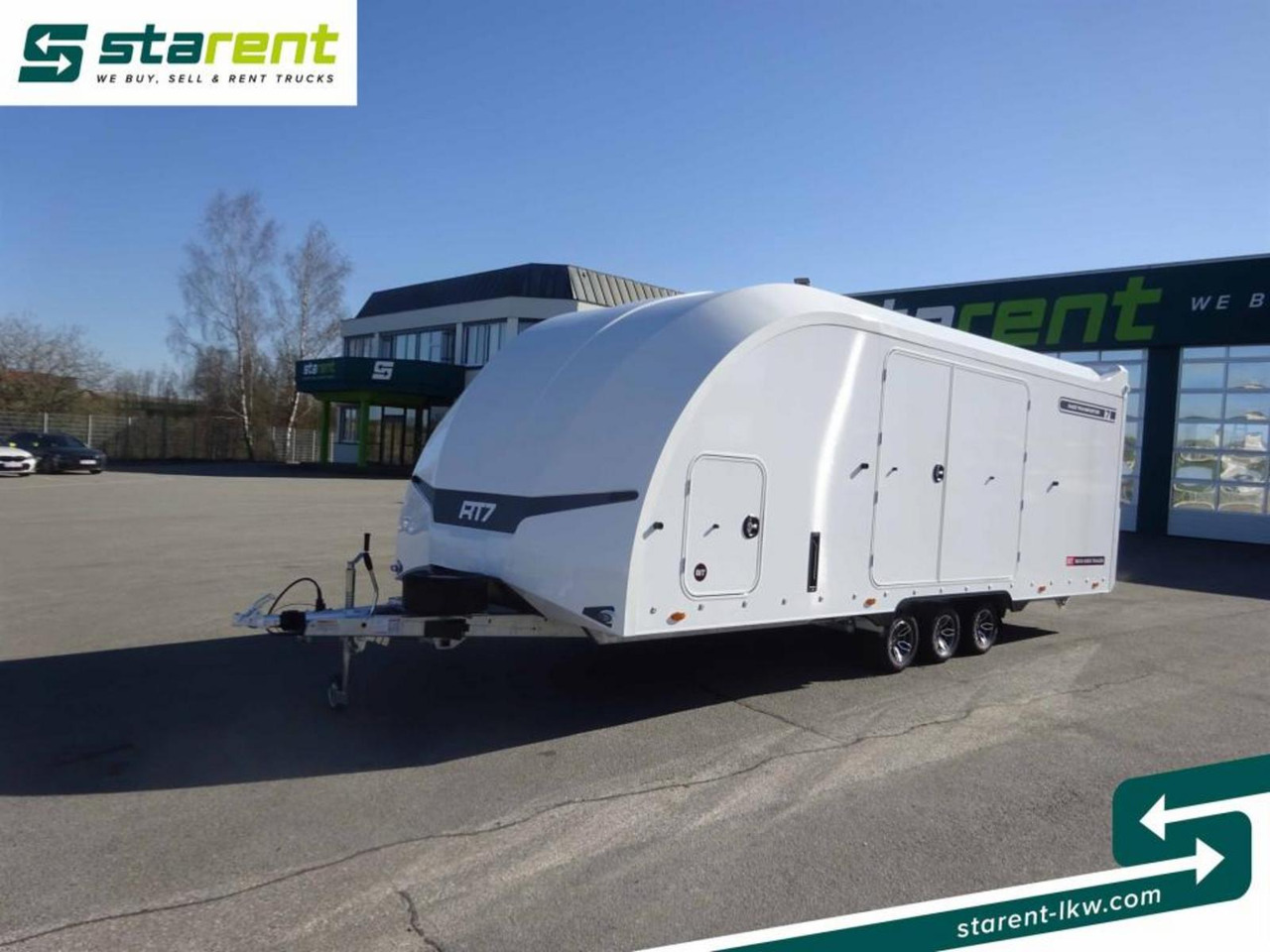 Brian James Trailers Race Transporter 7, Seilwinde, elektrische Klappe - Remolque portavehículos: foto 1 Brian James Trailers Race Transporter 7, Seilwinde, elektrische Klappe - Remolque portavehículos: foto 1
