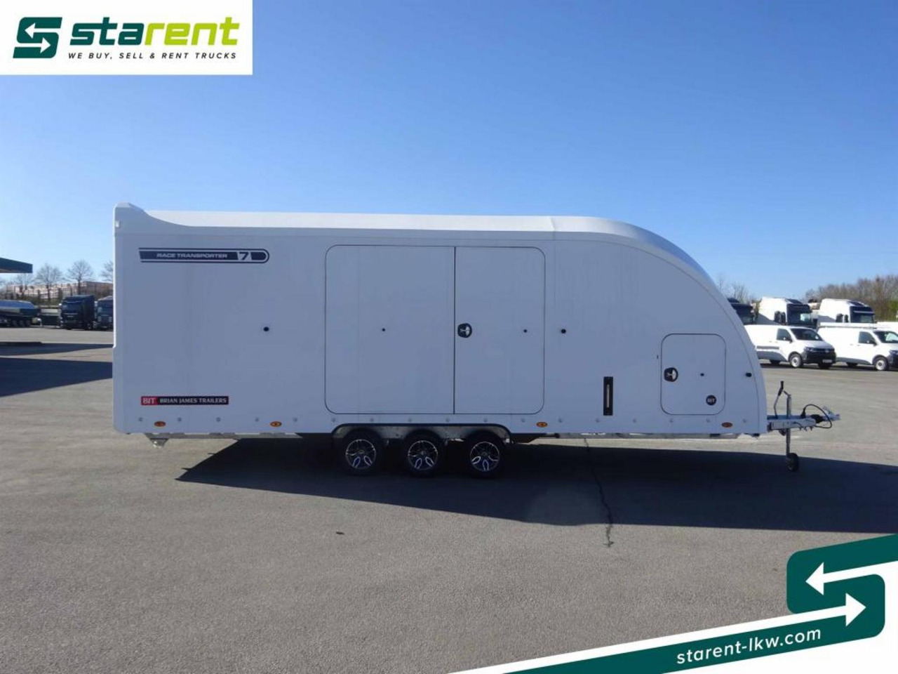 Brian James Trailers Race Transporter 7, Seilwinde, elektrische Klappe - Remolque portavehículos: foto 4 Brian James Trailers Race Transporter 7, Seilwinde, elektrische Klappe - Remolque portavehículos: foto 4