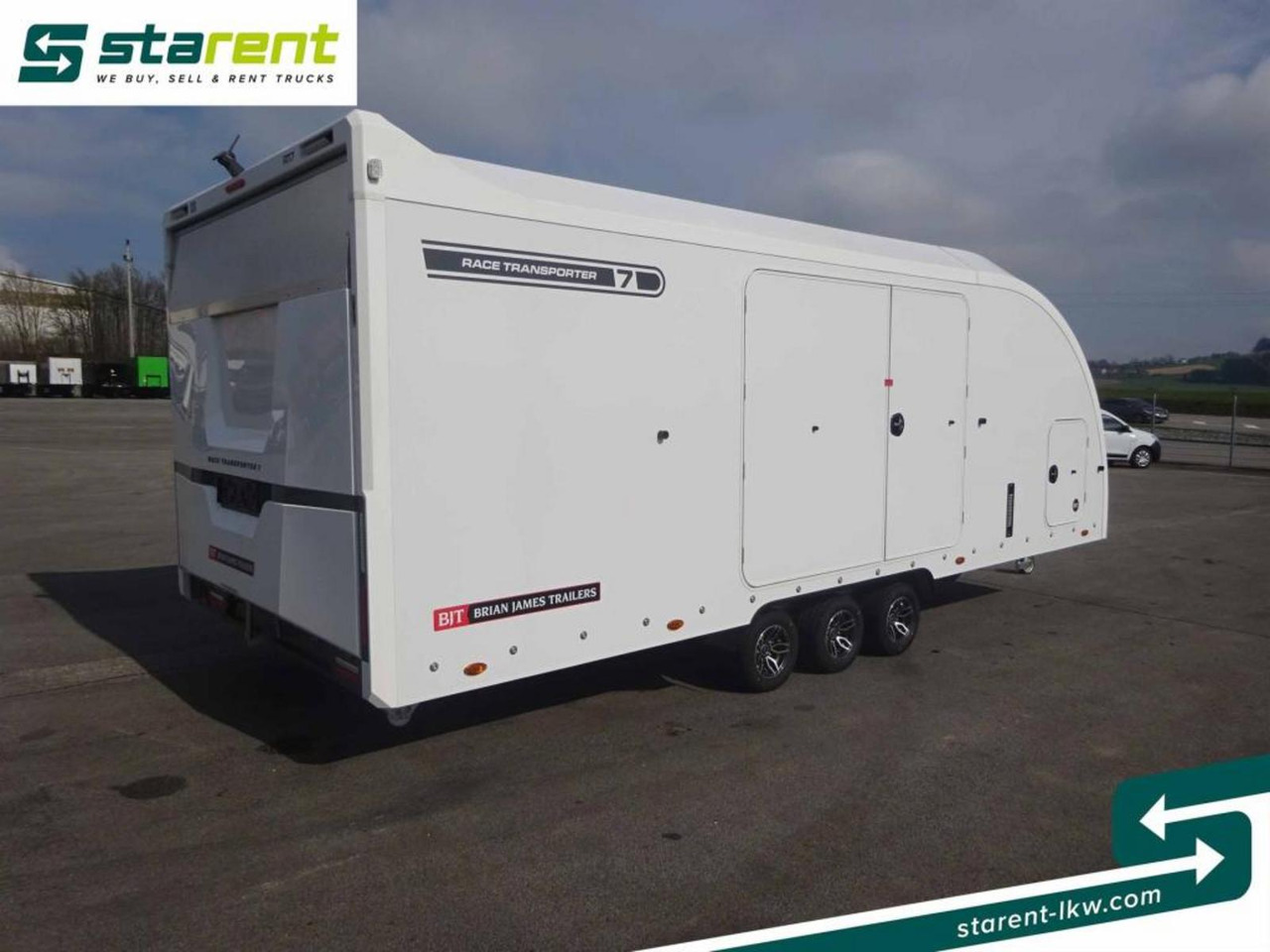 Brian James Trailers Race Transporter 7, Seilwinde, elektrische Klappe - Remolque portavehículos: foto 5 Brian James Trailers Race Transporter 7, Seilwinde, elektrische Klappe - Remolque portavehículos: foto 5