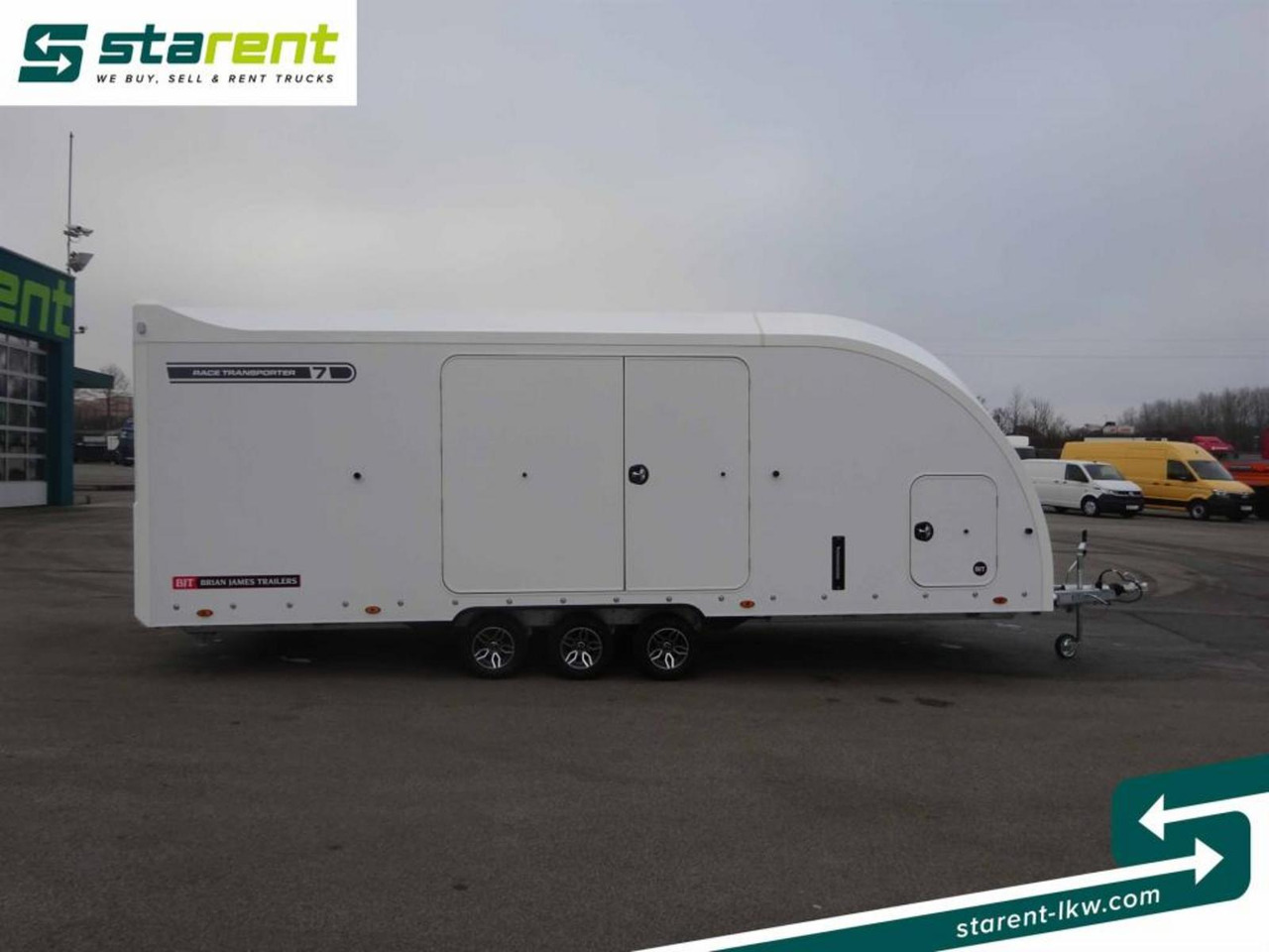 Brian James Trailers Race Transporter 7, Seilwinde, elektrische Klappe - Remolque portavehículos: foto 4 Brian James Trailers Race Transporter 7, Seilwinde, elektrische Klappe - Remolque portavehículos: foto 4