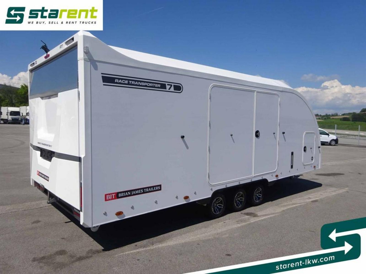 Brian James Trailers Race Transporter 7, Seilwinde, elektrische Klappe - Remolque portavehículos: foto 5 Brian James Trailers Race Transporter 7, Seilwinde, elektrische Klappe - Remolque portavehículos: foto 5