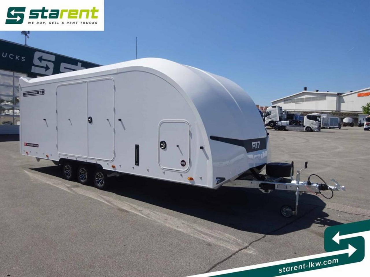 Brian James Trailers Race Transporter 7, Seilwinde, elektrische Klappe - Remolque portavehículos: foto 3 Brian James Trailers Race Transporter 7, Seilwinde, elektrische Klappe - Remolque portavehículos: foto 3