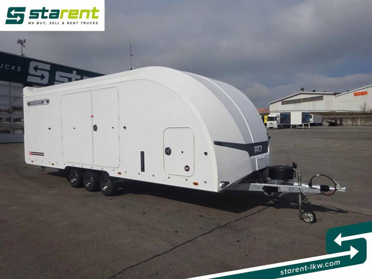 Brian James Trailers Race Transporter 7, Seilwinde, elektrische Klappe - Remolque portavehículos: foto 3 Brian James Trailers Race Transporter 7, Seilwinde, elektrische Klappe - Remolque portavehículos: foto 3