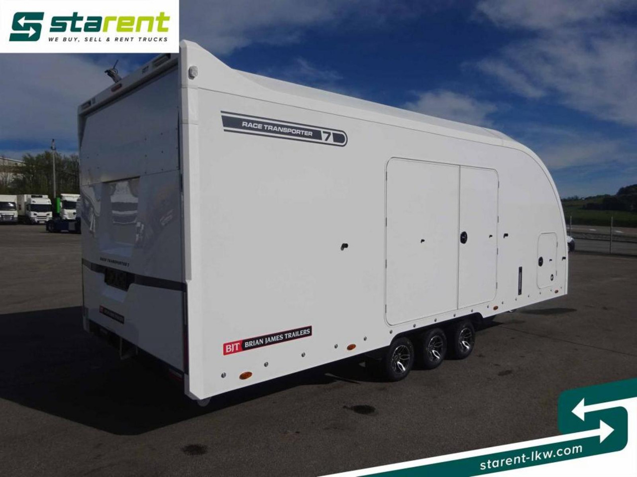 Brian James Trailers Race Transporter 7, extra Hoch, Seilwinde - Remolque portavehículos: foto 5 Brian James Trailers Race Transporter 7, extra Hoch, Seilwinde - Remolque portavehículos: foto 5