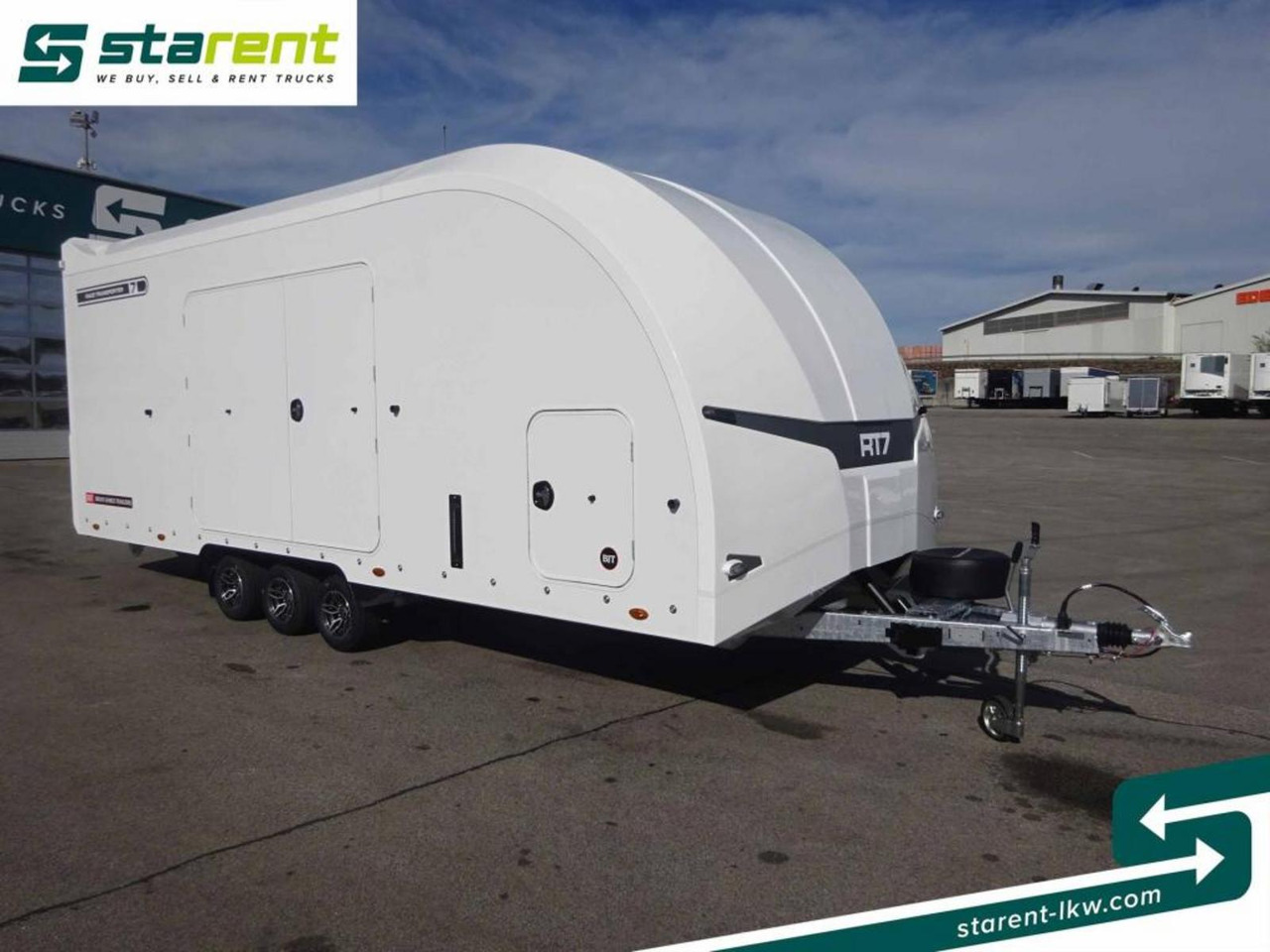 Brian James Trailers Race Transporter 7, extra Hoch, Seilwinde - Remolque portavehículos: foto 3 Brian James Trailers Race Transporter 7, extra Hoch, Seilwinde - Remolque portavehículos: foto 3